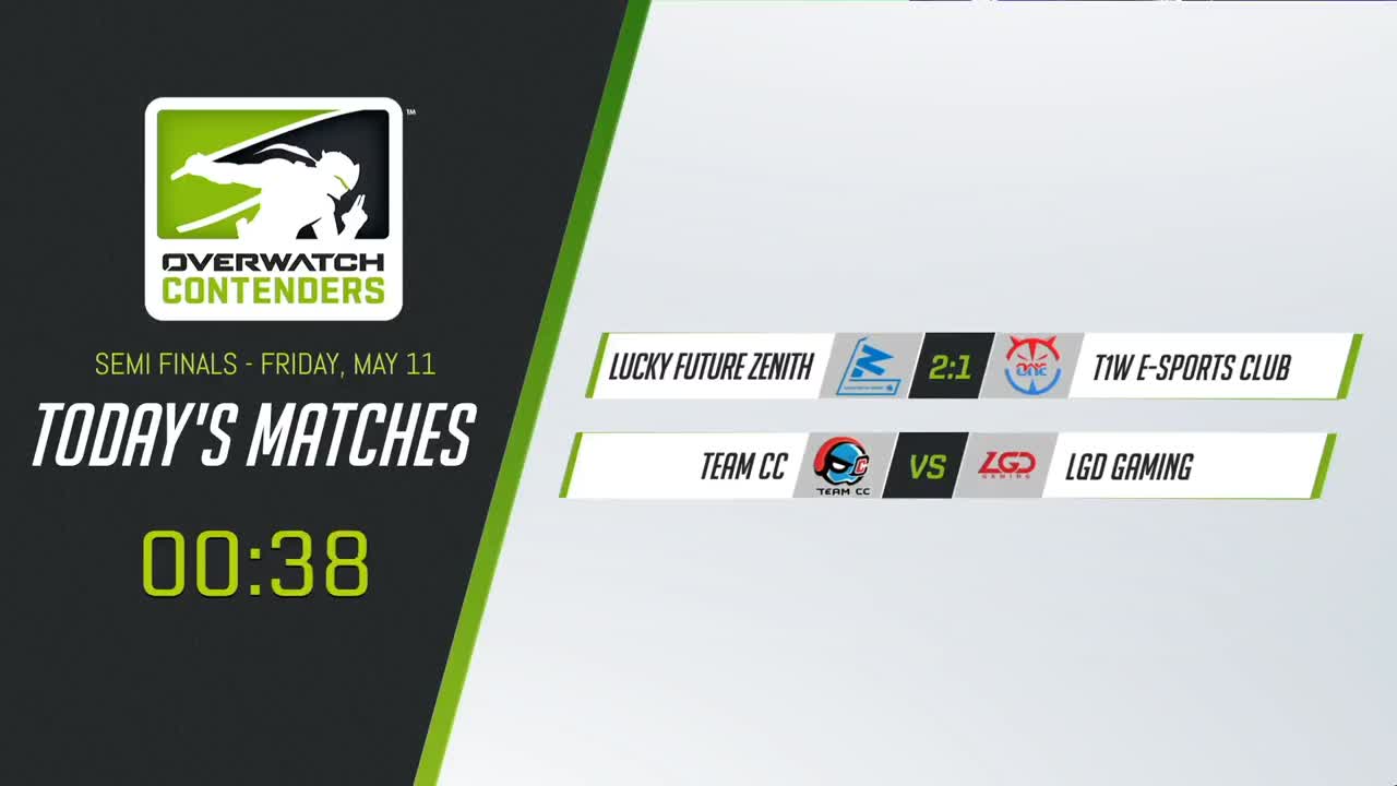 2018《守望先锋》挑战者系列赛半决赛——LFZ VS T1W