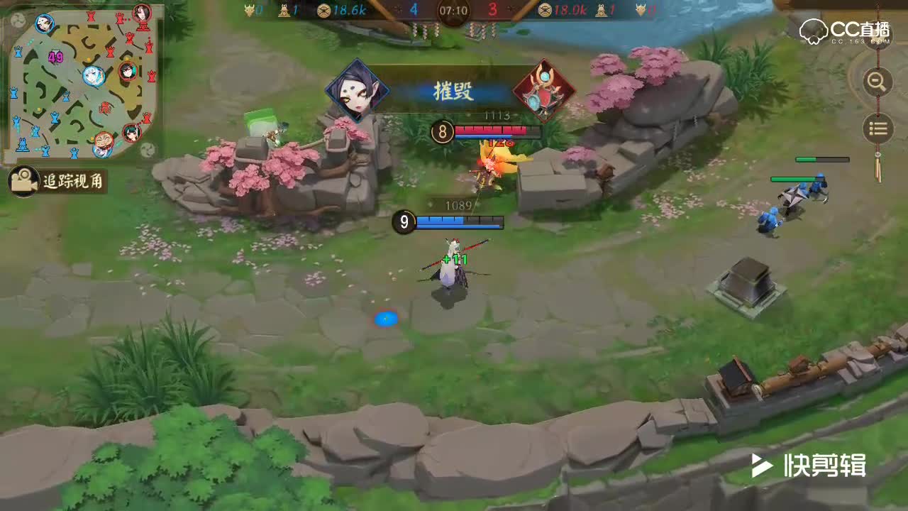 阿林：白狼集锦-对方强开差点被反杀