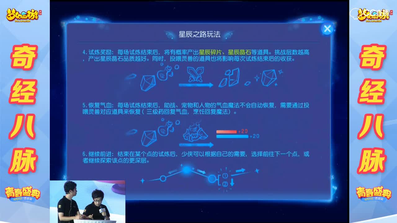 【梦幻青春盛典】奇经八脉玩法之星辰之路详解