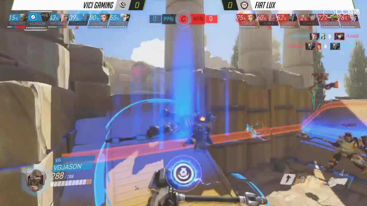 《守望先锋挑战者选拔赛》第二季0612 VG vs FL(1)