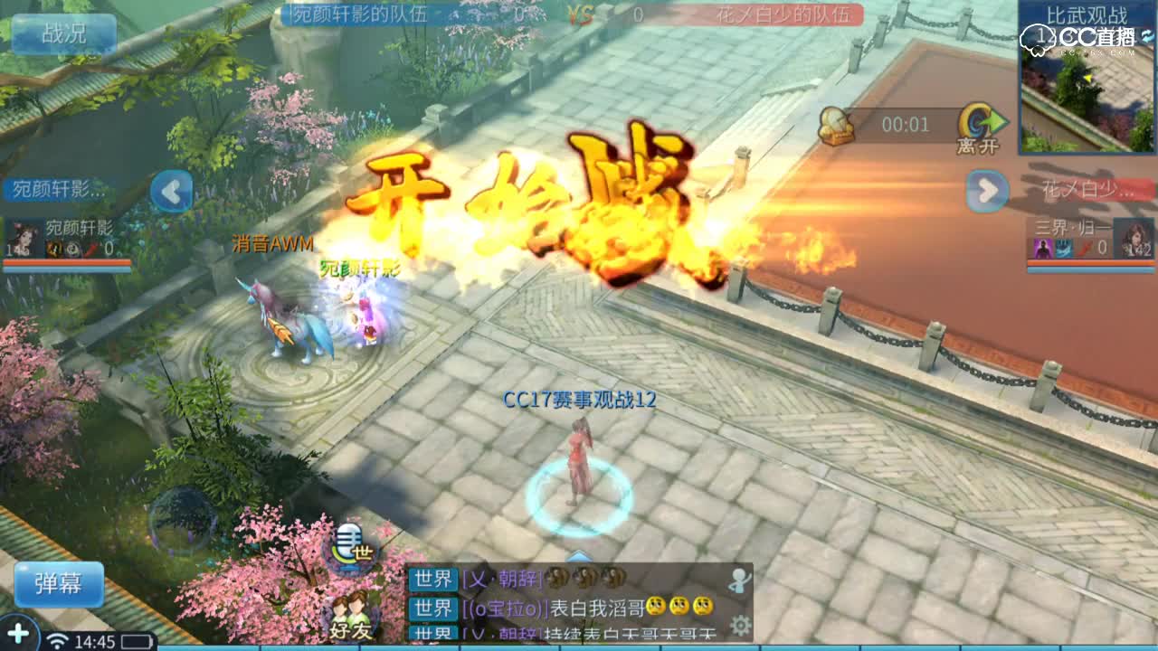 明星赛第六季-天元组-宛颜轩影VS花白少