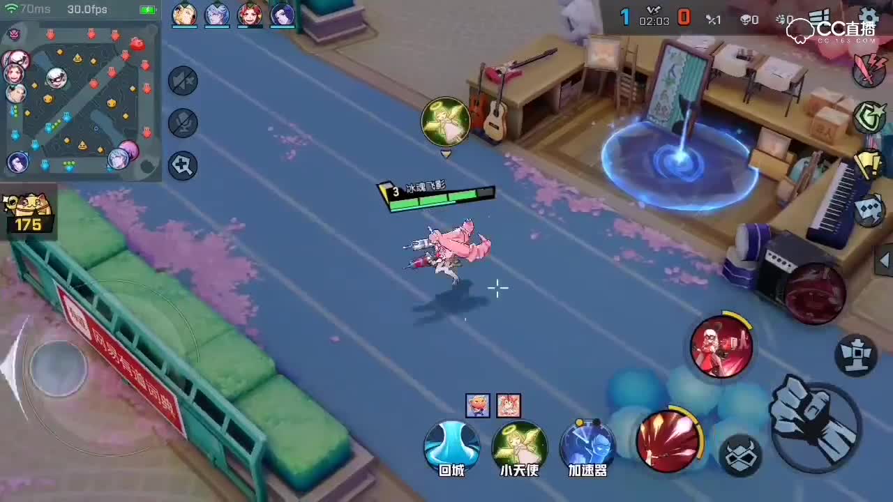 非人学园白灵单挑利器