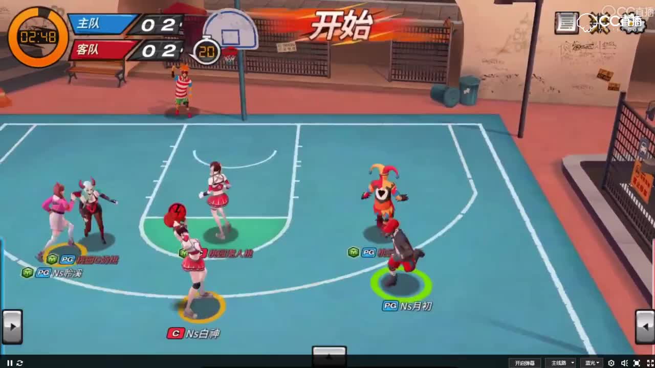 NS VS 桃源三兄弟 1 NEXT潮人篮球精英邀请赛