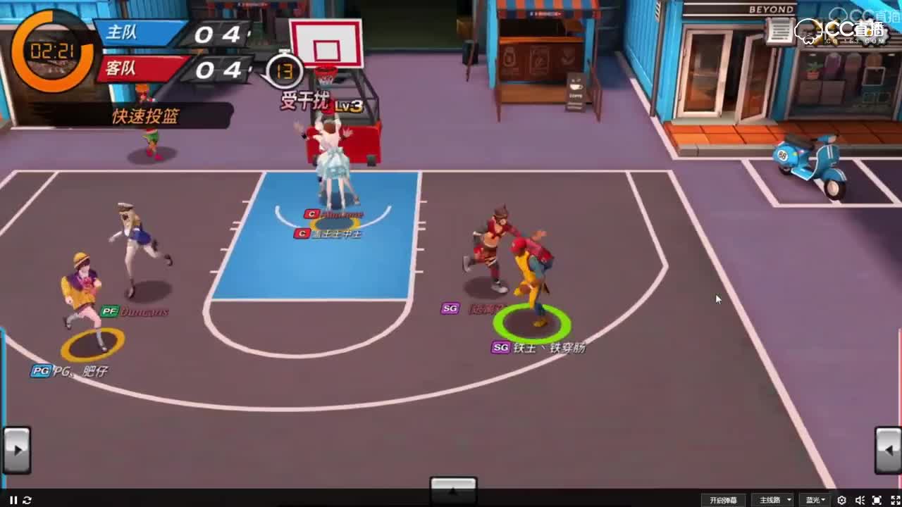 传世混混 VS 逃离现场 1 NEXT潮人篮球精英邀请赛