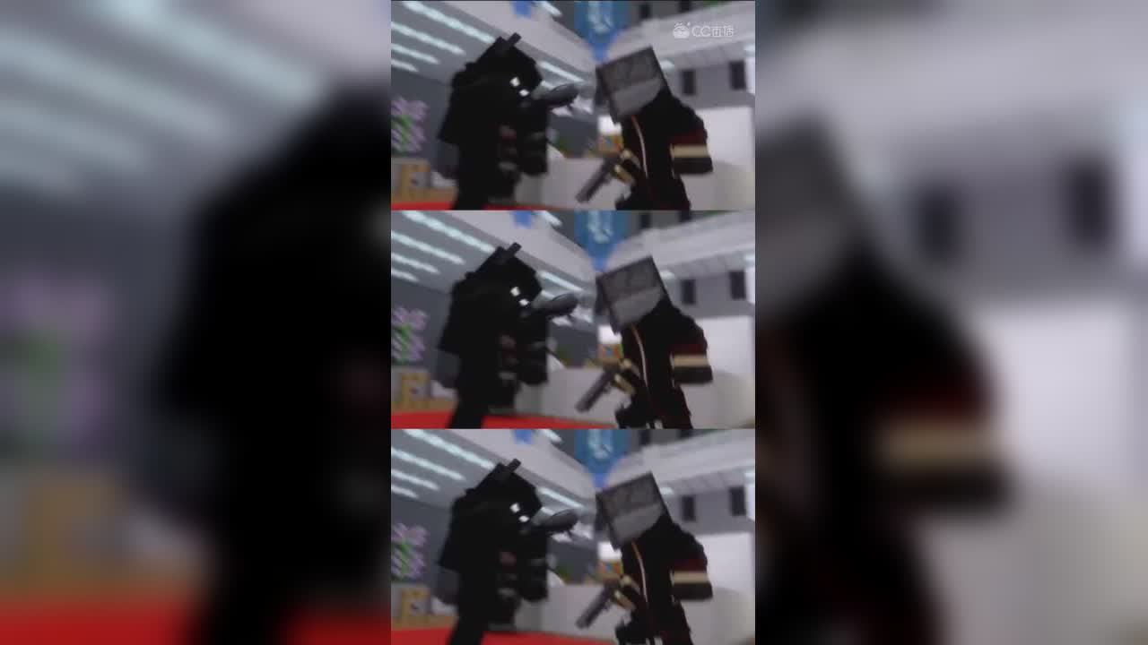 黑夜骑士！-蝙蝠侠单挑哥谭抢匪#我的世界# #原创作者联盟# @网易游戏原创作者联盟