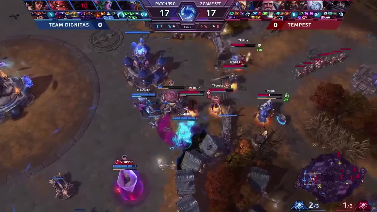 2018《风暴英雄》世界锦标赛总决赛 Day3 Team Dignitas vs Tempest