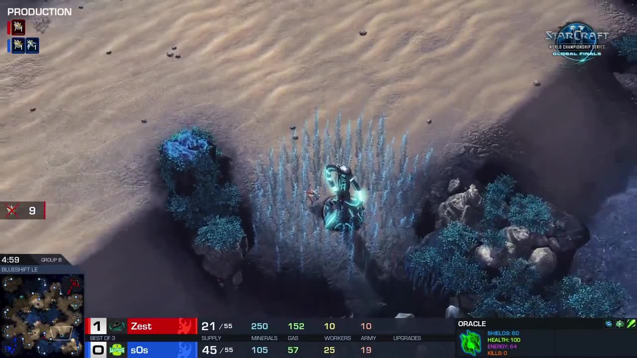 2018《星际争霸II》世界锦标赛全球总决赛 败者组比赛 sOs vs Zest