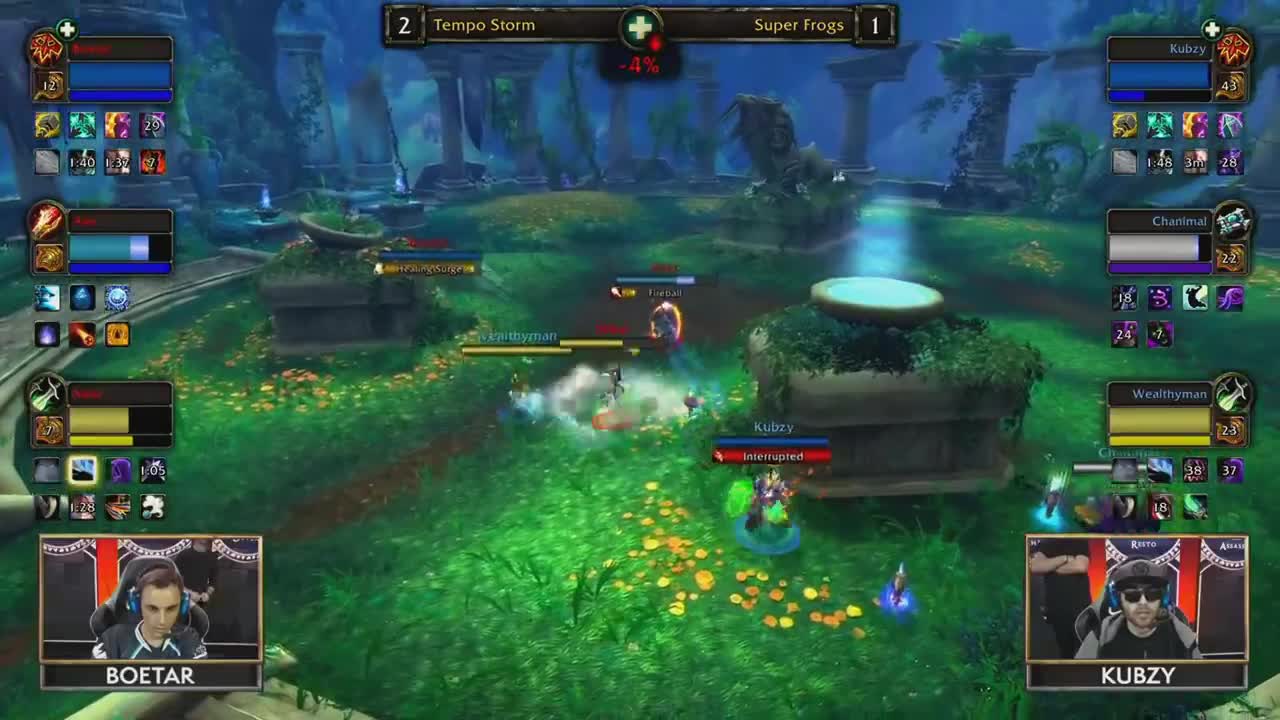 2018《魔兽世界》竞技场世界锦标赛 下半区比赛 Tempo Storm vs Super Frog