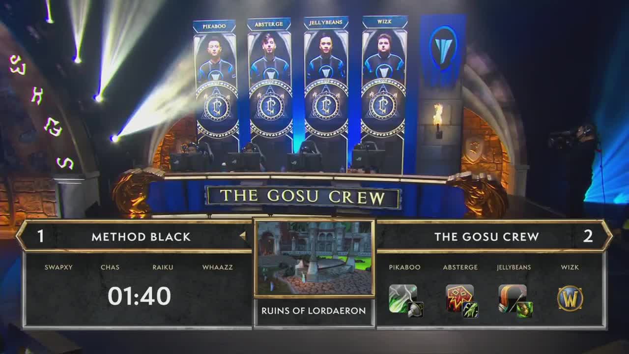2018《魔兽世界》竞技场世界锦标赛 上半区比赛 Method Black vs The Gosu