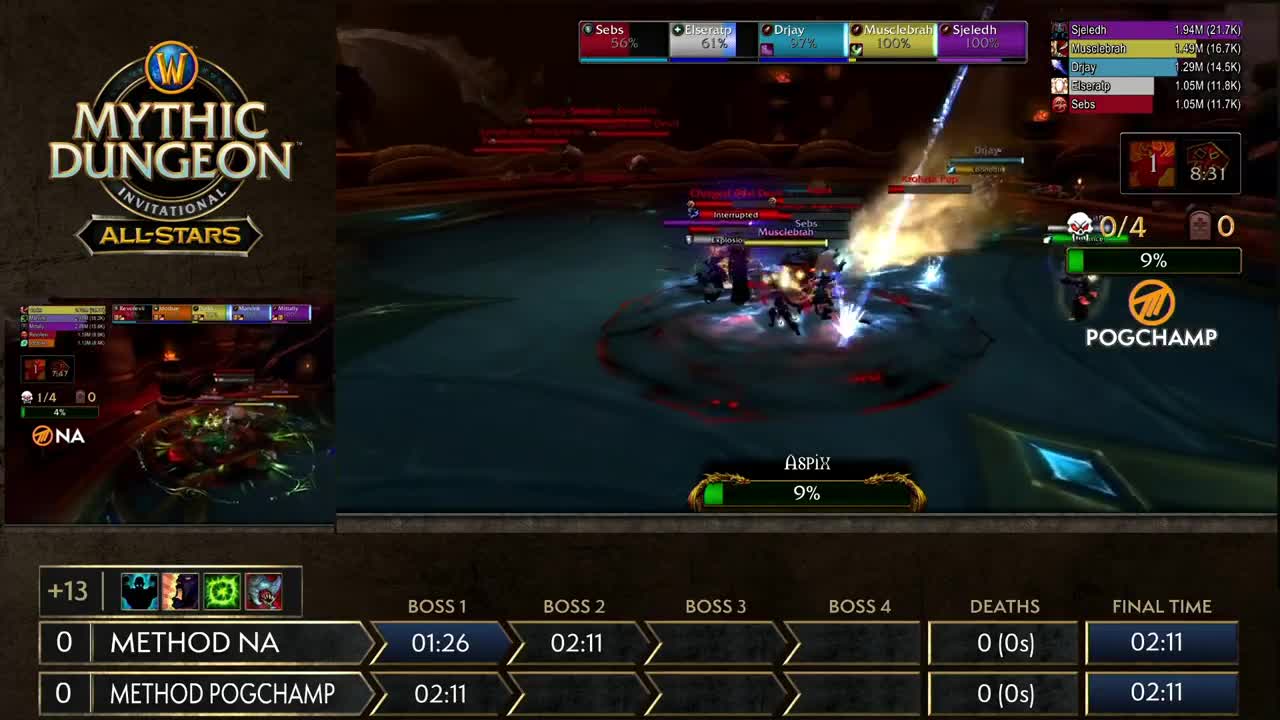 2018《魔兽世界》史诗钥石地下城 Method NA vs Method Pogchamp