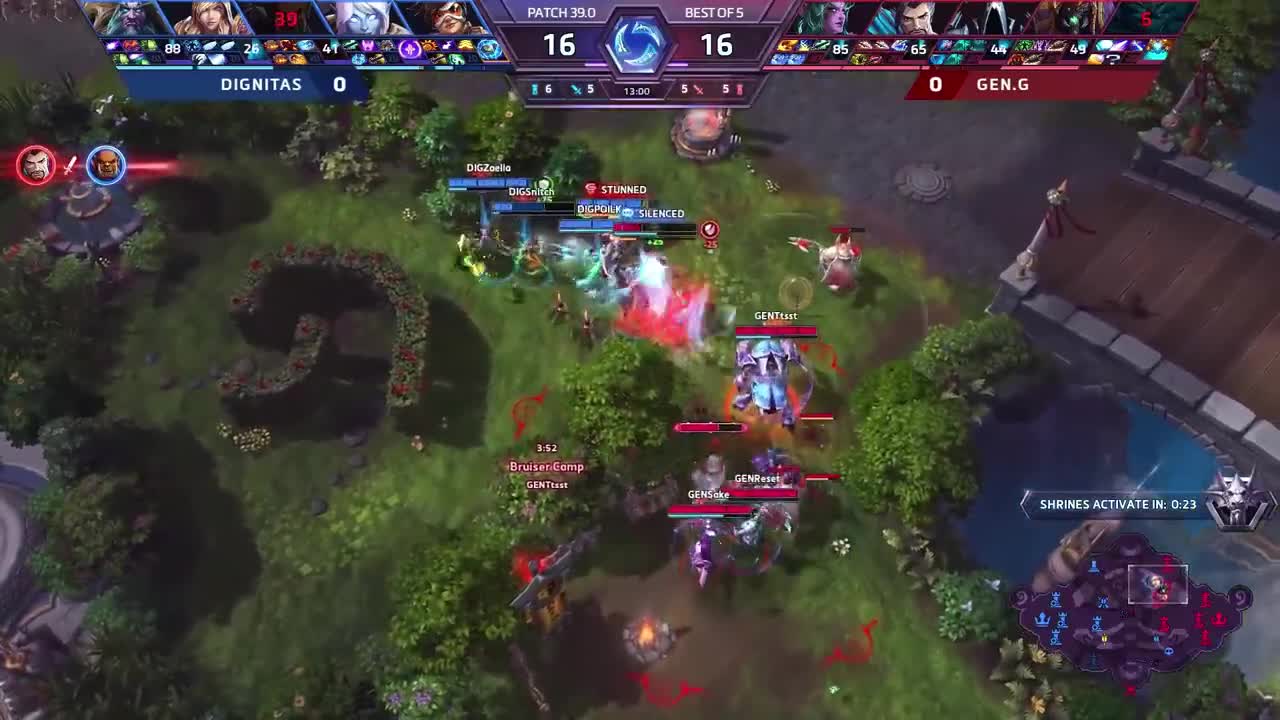 2018《风暴英雄》世界锦标赛总决赛 Day6 决赛 Team Dignitas vs Gen.G