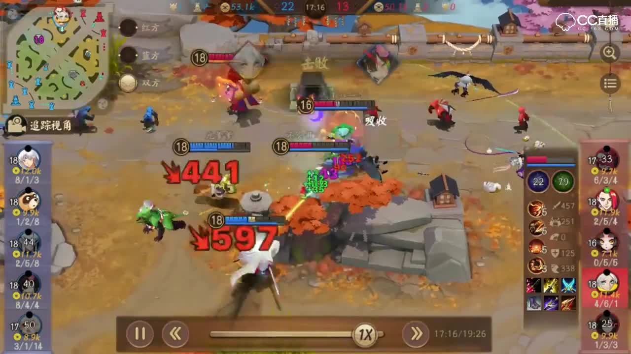 《决战平安京》版本最强AD，1-6首无两分钟两次五杀