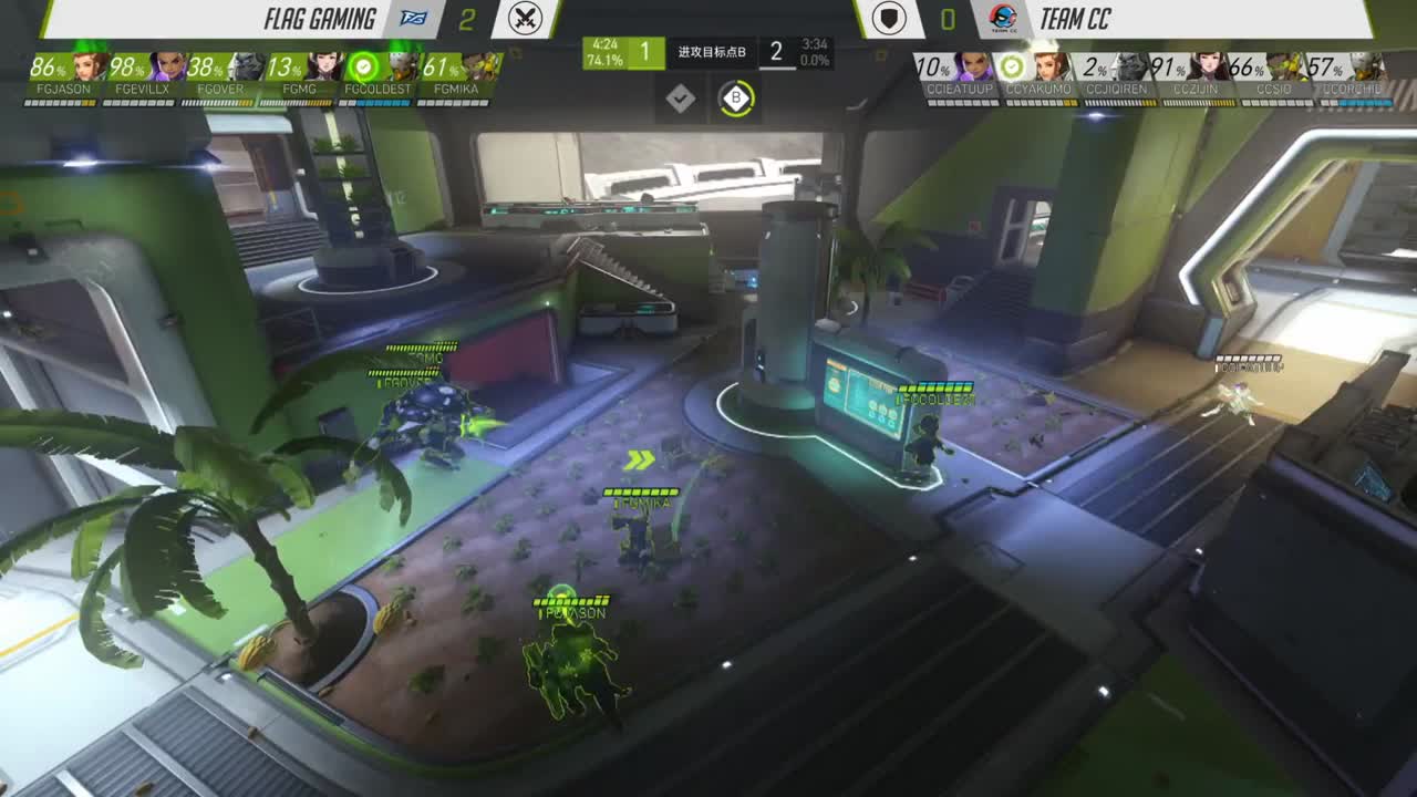 S3季后赛-半决赛-TEAM CC VS FLAG-第三场-月球基地