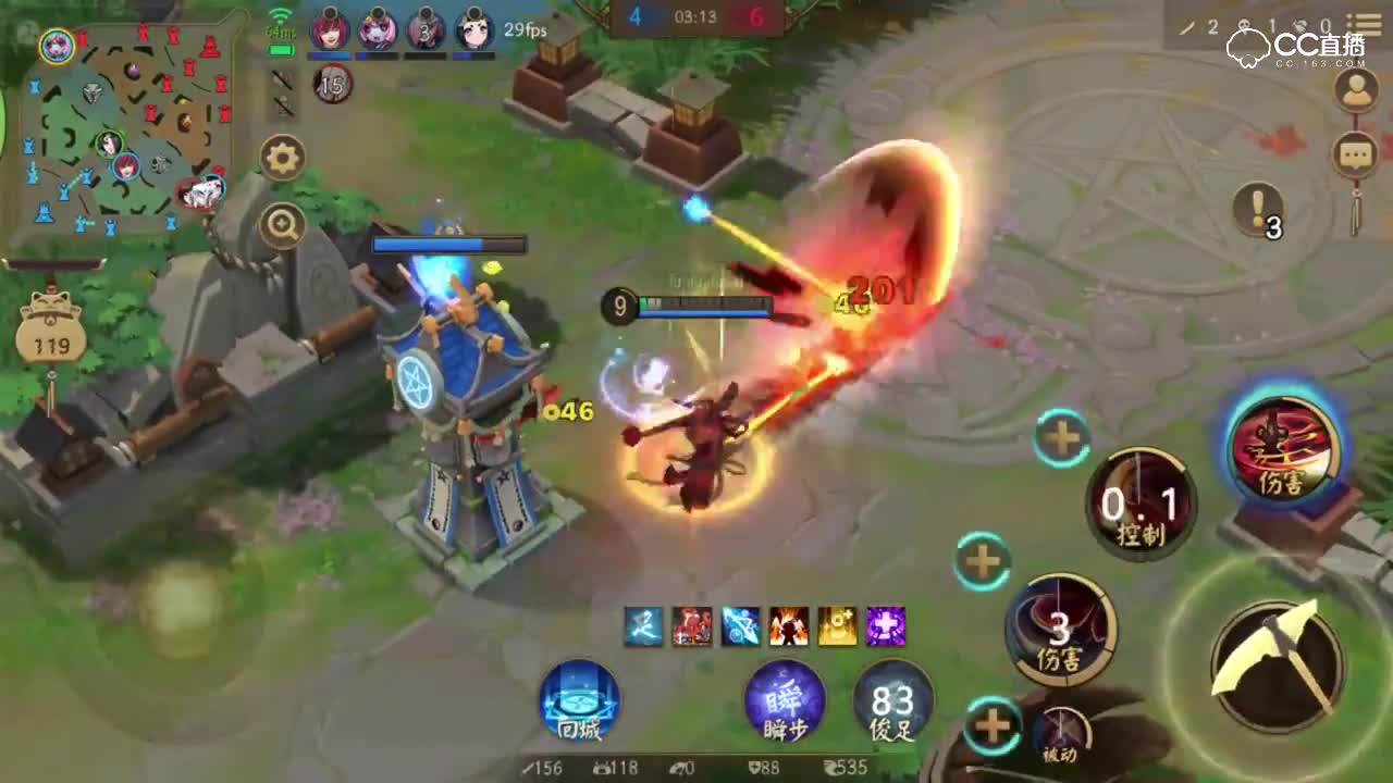 《决战平安京》丝血小黑极限反杀，小白始终还是弟弟