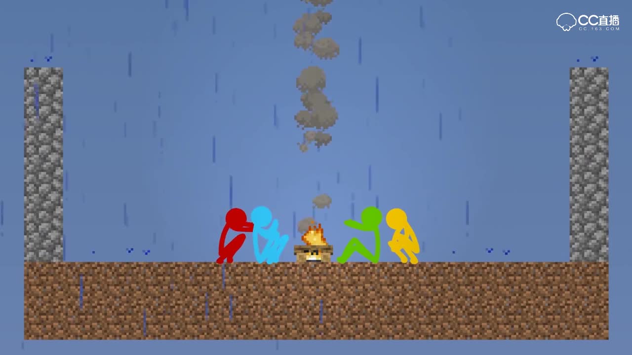 我的世界火柴人动画：空岛上的奇遇
