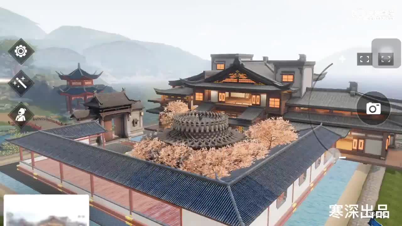 一梦江湖新地皮家园布置之“水上江南”