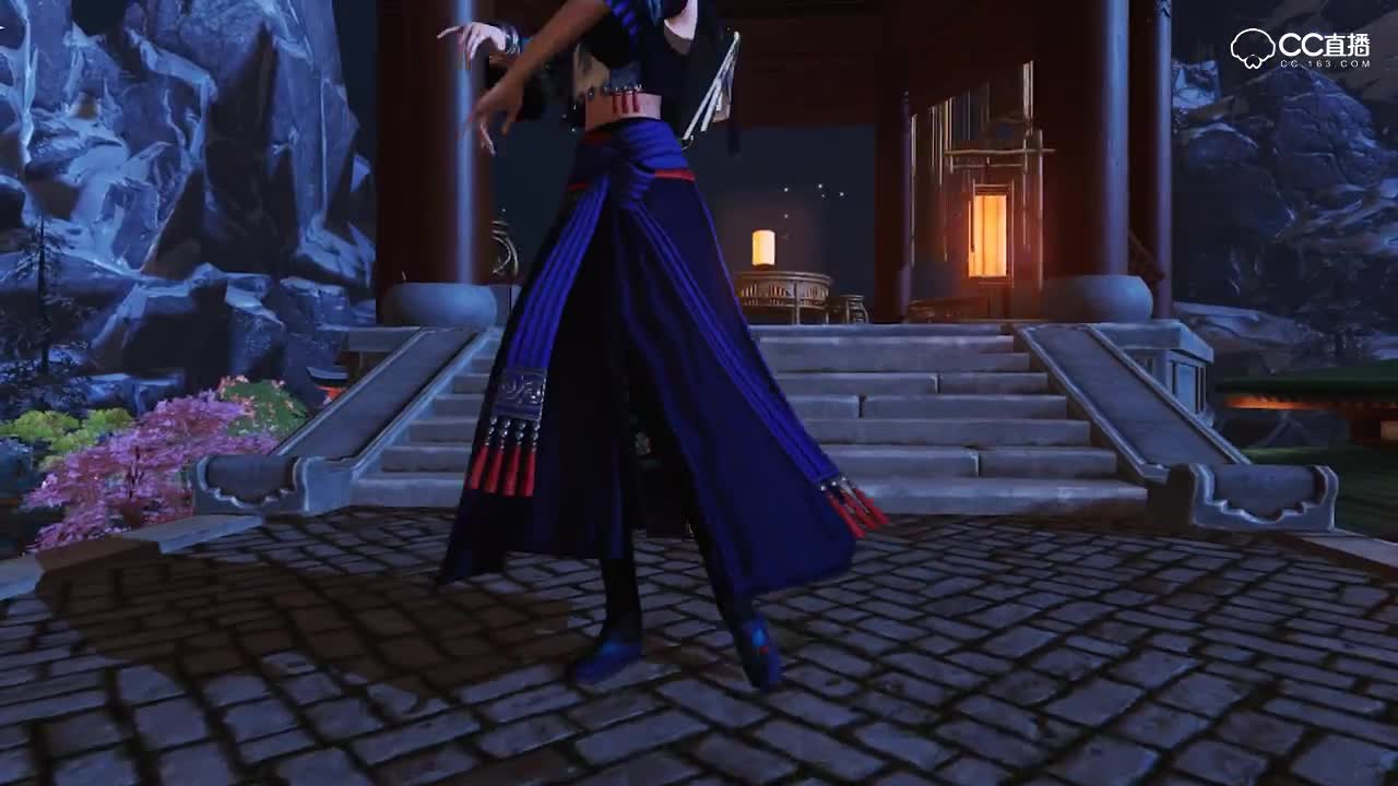 【一梦江湖伪MMD】夜笙歌湖南长沙话版，沧萝苗族风情热舞