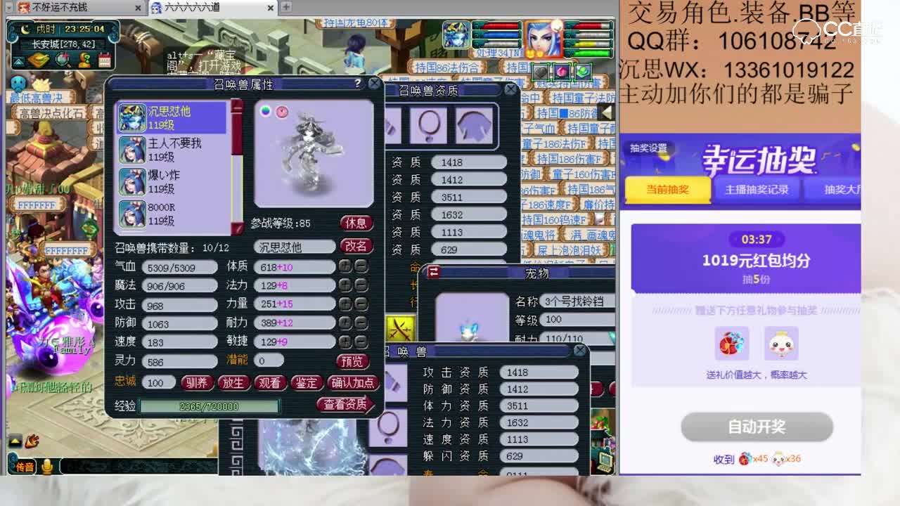 沉思打造12技能召唤兽