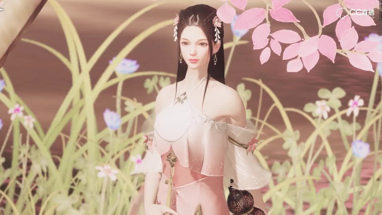 【一梦江湖】杏花天时装，阳光之下宛若仙女