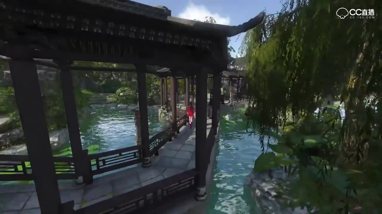 绿柳周垂，园林式庄园太美了！