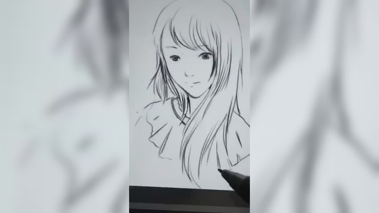 如如自画简笔画【竖版】