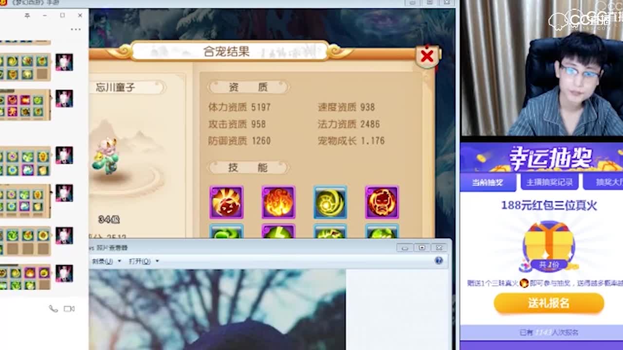 大圣合宠竟出了11技能上古忘川—横版