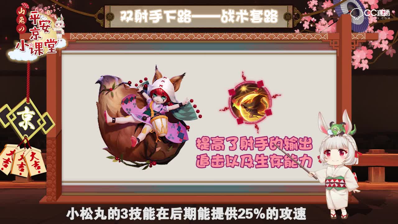 【山兔の平安京小课堂】第四十期 双射手下路玩法详细攻略！