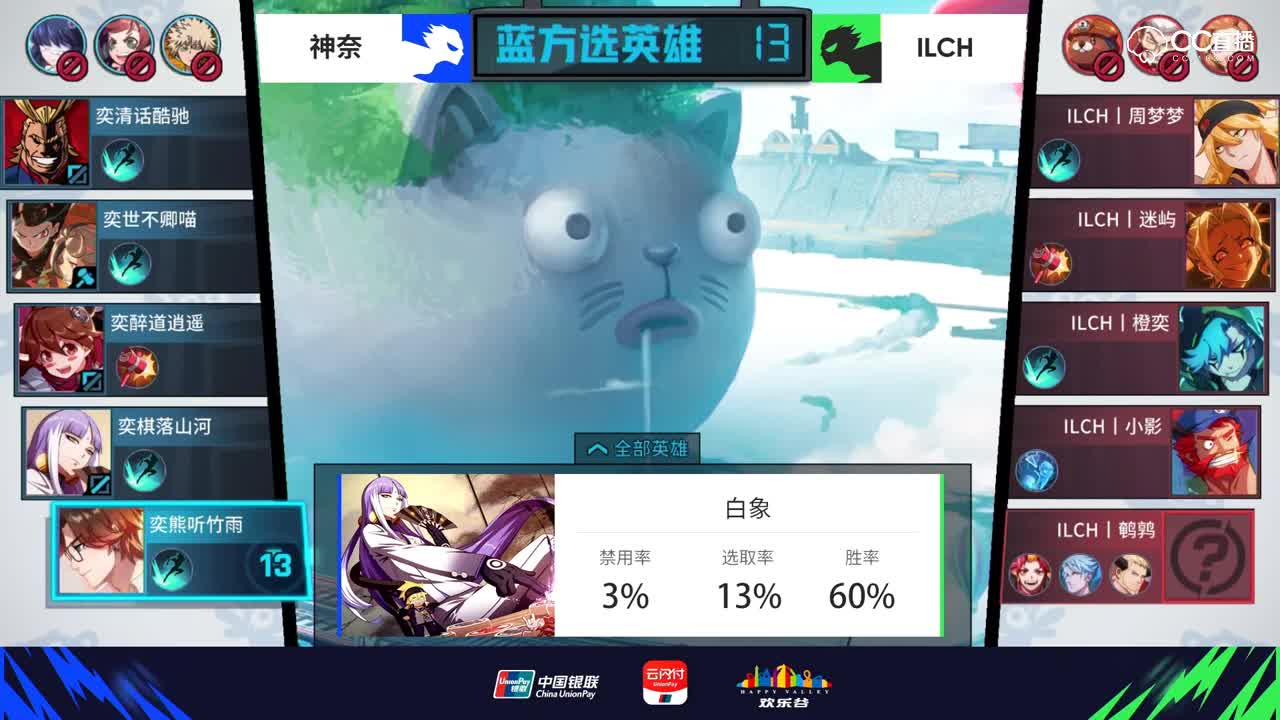 【2019NeXT春季赛】非人学园明星公开赛  ILCH VS 神奈 4月21日
