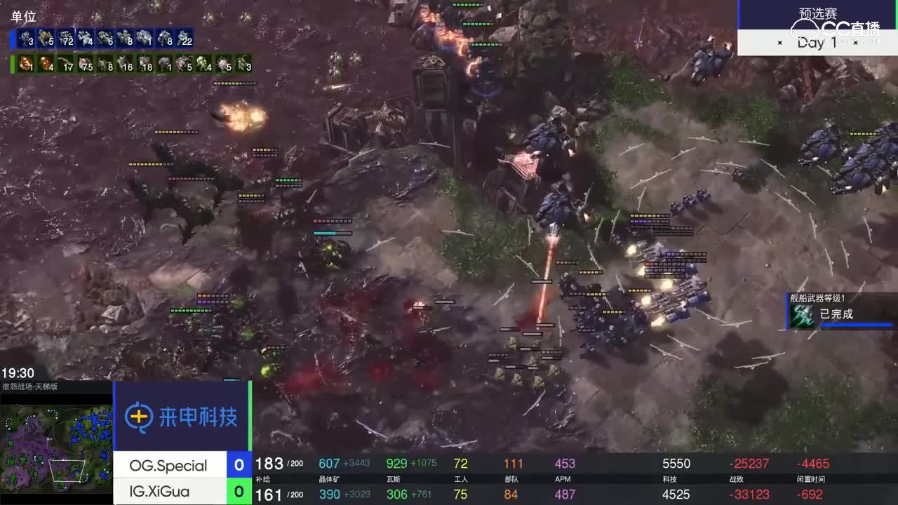 【2019NeXT春季赛】星际争霸2预选赛  OG VS IG 4月24日
