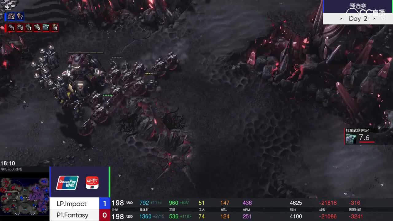 【2019NeXT春季赛】星际争霸2预选赛  LP VS P1 4月25日