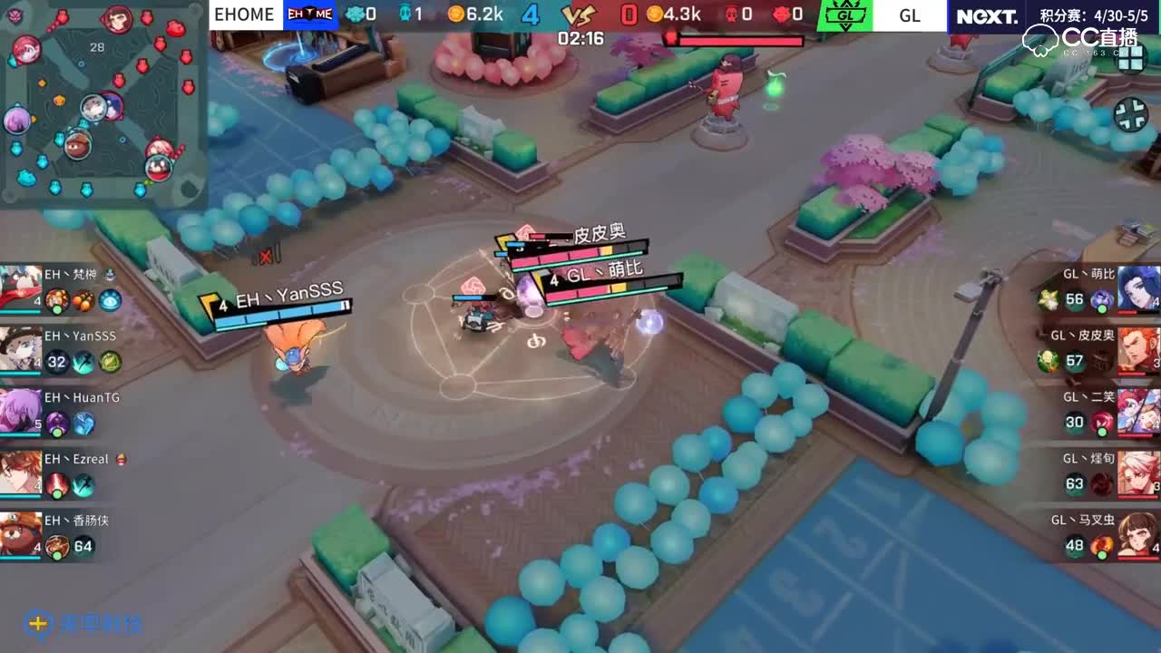【2019NeXT春季赛】非人学园积分循环赛  EHOME VS GL 4月27日
