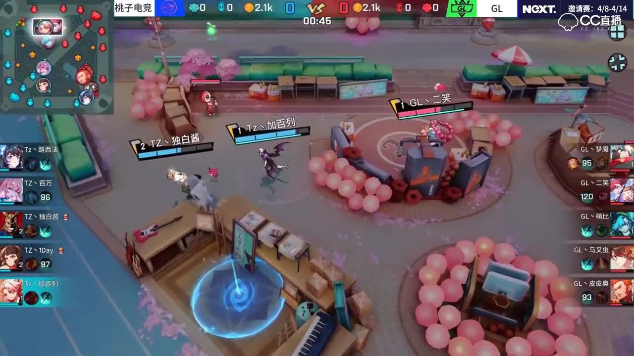 【2019NeXT春季赛】非人学园积分循环赛  桃子电竞 VS GL 4月27日