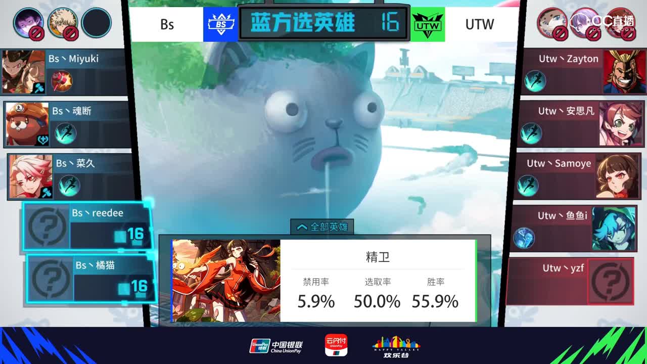 【2019NeXT春季赛】非人学园积分循环赛  Bs VS UTW 4月27日