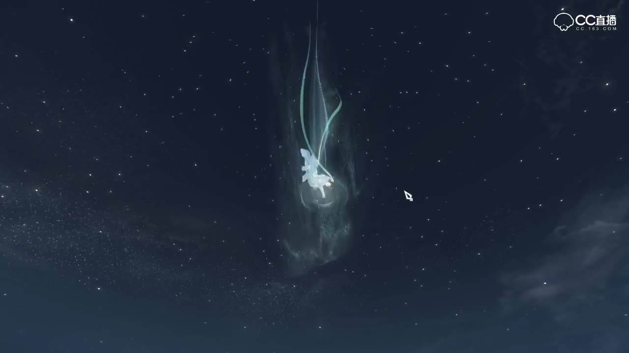 星辰闪耀，愿我与你一起徜徉在这天地间