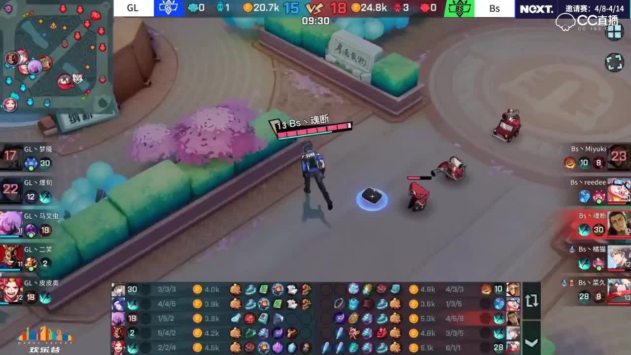 【2019NeXT春季赛】非人学园积分循环赛 BS VS GL 4月28日