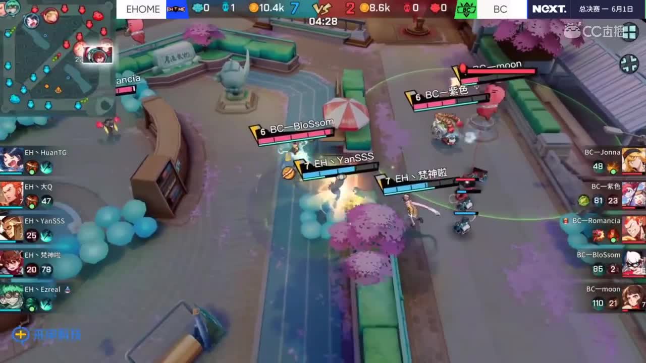 【2019NeXT春季赛】《非人学园》洲际表演赛 BC VS EHOME 6月1日