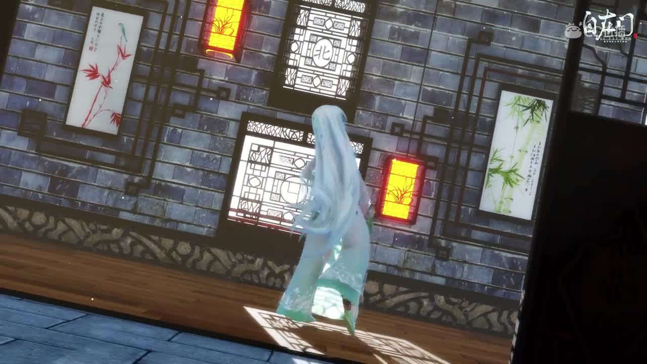 【逆水寒】[自在门]MMD桃花旗袍