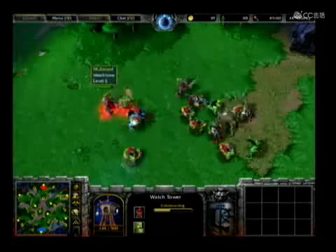 【War3史料】WCG2004世界总决赛Grubby vs Zacard！超激情的原版英文美女解说！