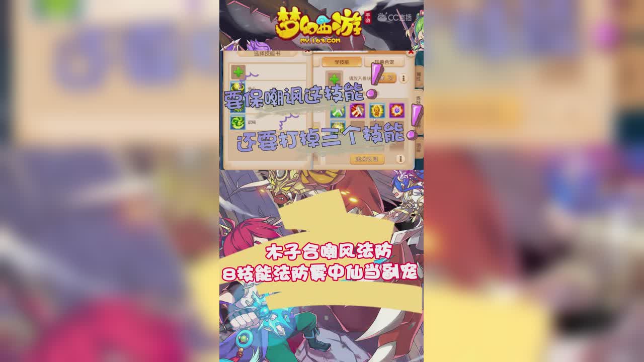 木子合嘲风法防，8技能法防雾中仙当副宠！-竖版