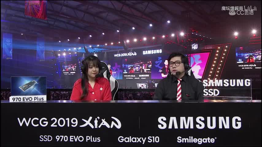 【WCG2019传奇之役魔兽争霸3表演赛】人皇Sky&蛋总TH000 vs 月神Moon&美兽王Ly