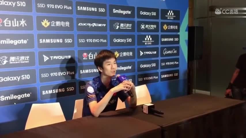 WCG2019魔兽争霸3世界冠军Infi赛后采访“Moon是我最喜欢的魔兽争霸选手”
