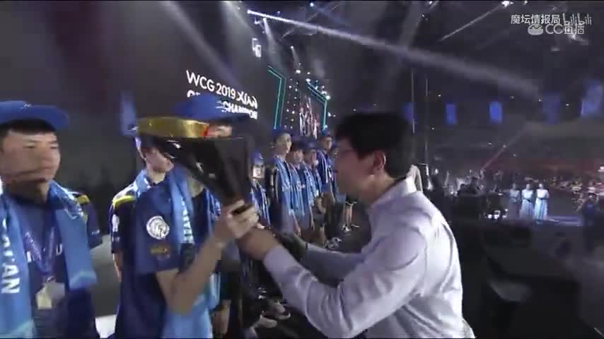 WCG2019世界电子竞技大赛魔兽争霸3项目颁奖典礼&Infi领衔中国队受领WCG2019国家杯！