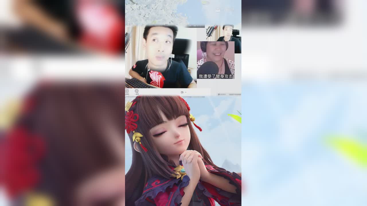 高级美颜视频跟普通视频的效果-竖版