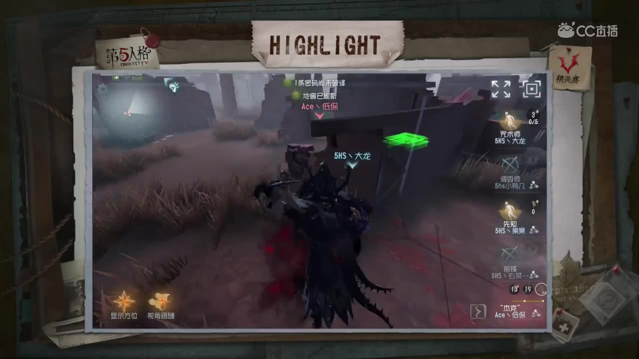 5hs  vs ace 精彩集锦