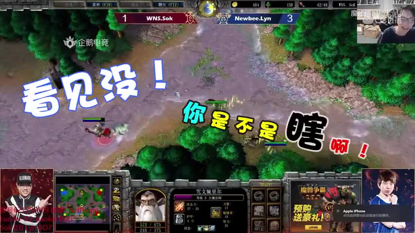 【EPC比赛花絮】泳云居然说Lyn神瞎了，精灵王转眼便是一脸蒙蔽！