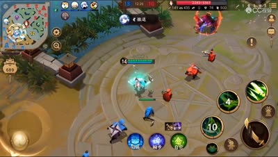 【决战平安京】射手鸩的劣势反杀！