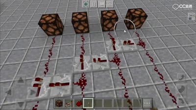 【史蒂夫·冥王】我的世界手游版：拉杆式密码门