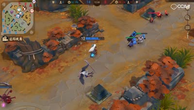 阿林：平安京-白狼大招预判实战教学稳稳的MVP