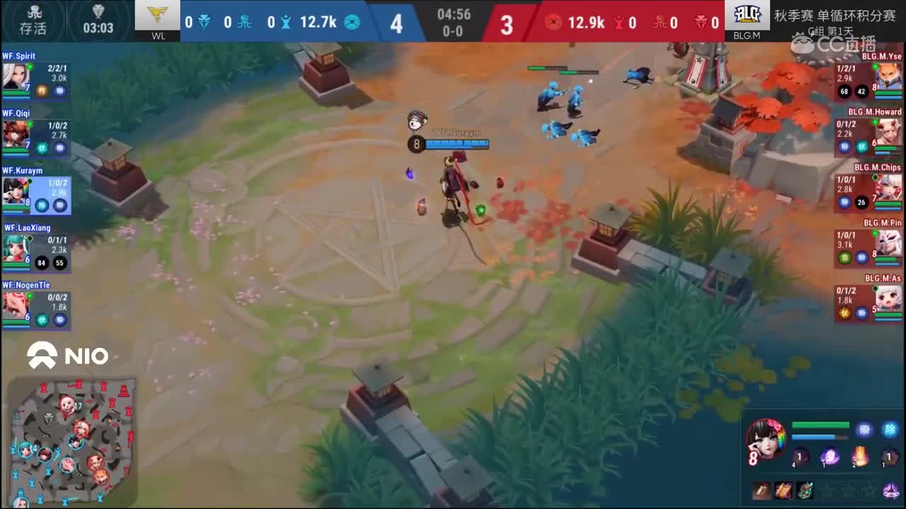 【2019NEXT秋季赛】决战平安京！C组 WF vs BLG