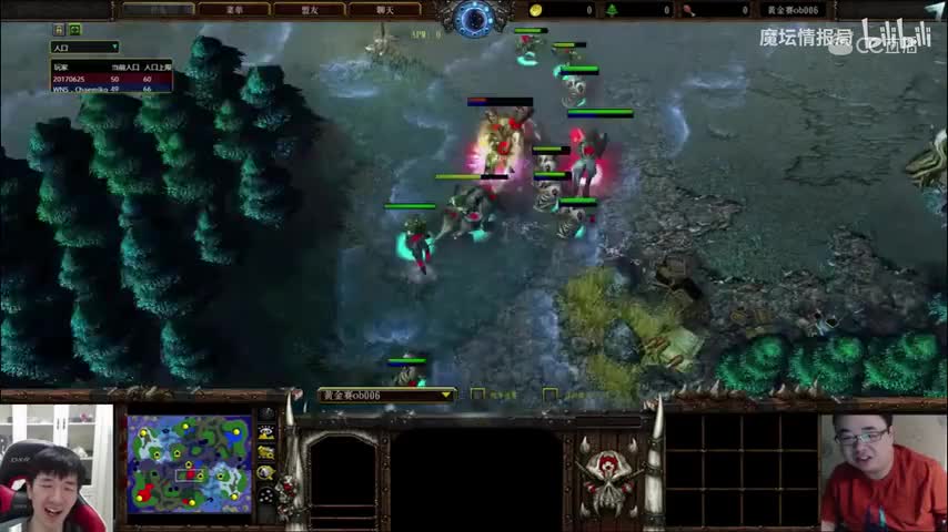 【魔兽主播日常娱乐记】特短说直播间没人打得过他的时候，偶遇Infi查房特短，这就很尴尬了啊~